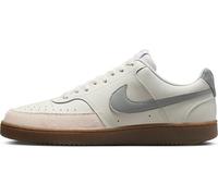 NIKE Court Vision Lo, Sneaker Uomo, Sail/Lt Smoke Grey-Lt Orewood BRN-White, 42 EU
