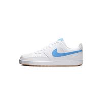 Nike Court Vision Lo, Sportswear Uomo, White/University Blue-Gum Yellow, 40 EU