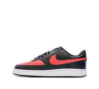 Nike Court Vision Low, Men's Shoes Uomo, Black/University Red-White, 39 EU