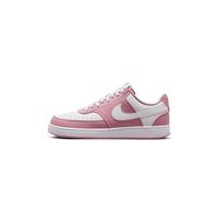 NIKE Court Vision Low Next Nat, Sneaker Donna, Elemental Pink/White, 39 EU