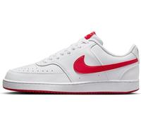 Nike Court Vision Low Next Nat, Sneaker Donna, White/University Red, 40.5 EU