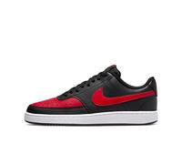 Nike Court Vision Low, Sneaker Uomo, Black/University Red-White, 44 EU