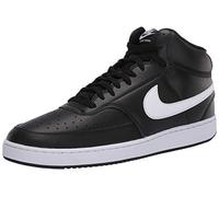Nike Court Vision Mid, Basketballschuhe Uomo, Multicolore Black White 001, 47 EU