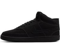 NIKE Court Vision Mid, Sneaker Uomo, Black/Black-Black, 40 EU