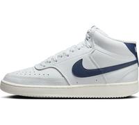 NIKE Court Vision Mid Women s S, Sneaker Donna, White/Midnight Navy-Sail, 38.5 EU