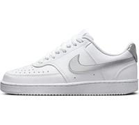 Nike Court Vision Scarpe White/Metallic Silver-White 39