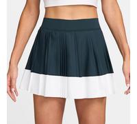 Nike CourtDri - Fit Advantage Ace Skrt High Rise Gonna Donna Blu Scuro, Bianco