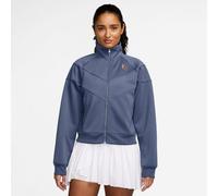 Felpa da tennis da donna Nike Court Heritage Windrunner - diffused blue - Blu (S)