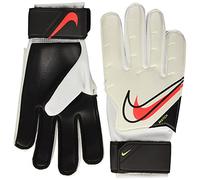 Nike CQ7799 Goalkeeper Match Guanti sportivi Unisex - adulto white/black/bright crimson 6