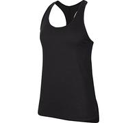 Nike CQ8826 W Yoga Layer Tank Canottiera Donna Black/Dk Smoke Grey L