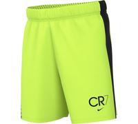 Nike Cr7 Academy23 - Pantaloncini da Calcio Dri-Fit, per Bambini più Grandi, Volt/Black/Black, HF4346-702, S