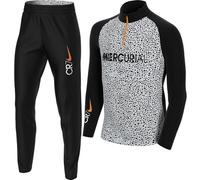 Nike CR7 B Dry Academy Dril Top, Pullover Unisex-Bambini, Black/White, XL