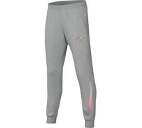 Nike Cr7 Club HF4349-077 - Felpa da Calcio in Pile, per Bambini Anziani, Colore: Grigio Fumo/Oro Metallizzato, Taglia S