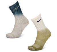 Nike Crew 2 Pack Unisex - Calze Grigio - Taglia 42 - 46 Grey 42 - 46