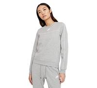 Nike Crew Millenium Maglia di Tuta, Grigio/Bianco, M Donna