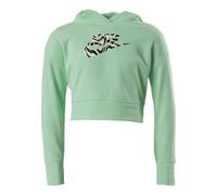 Nike Crop Fill, Felpa con Cappuccio Bambini, Vapor Green, S