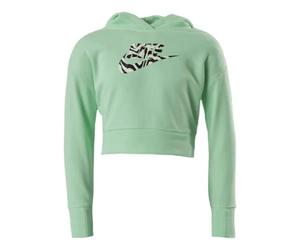 Nike Crop Fill, Felpa con Cappuccio Bambini, Vapor Green, S