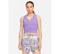 Nike Crop Osaka W - T-shirt Tennis - Donna - Viola L