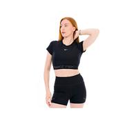 Nike Pro Cropped W - T-shirt - donna XS Black woman Dri-Fit