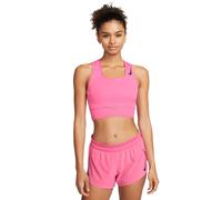 Nike Crop Top Running Aeroswift Rosasicle Nero Donna M