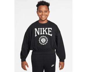 Nike Crop Varsity Jr - Felpa - Nero 10-12ANNI