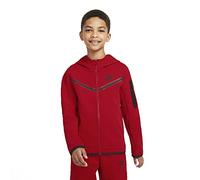 NIKE Cu9223-657 B NSW TCH FLC FZ Maglia Lunga University Red e Black M