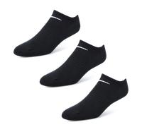 Nike Cushion No Show 3 Pack Unisex - Calze Nero - One Size