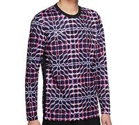 Nike CV1472-498 M NK Dry ACD Top LS FP MX Maglia Lunga Uomo Blackened Blue/Signal Blue/Black/(Black) L