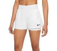 Nike CV4817 W NKCT VCTRY DF Shrt Pantaloncini Donna White/Black XL