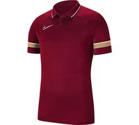 Nike CW6104-677 Academy 21 Polo Uomo Team Red/White M