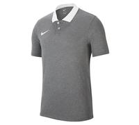 Nike CW6933-071 M NK DF PARK20 Polo SS T-Shirt Uomo Charcoal Heather/White/White XL