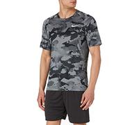 Nike CZ1252-084 M NP Top SS Slim Camo Canottiera Uomo Smoke Grey/(Grey Fog) XL