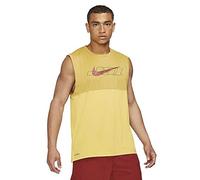 Nike CZ2259-761 M NK Tank Hypr Dry SC Energy Uomo Solar Flare/Wheat/Htr/Dark Cayenne XL