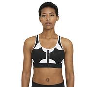 Nike CZ4439-010 Swoosh ULTRABREATHE Bra Reggiseno Sportivo Donna Black/White/(White) 2XL
