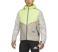 Nike CZ9054-736 M NK SF TRAIL WINDRUNNER JKT Giacca Uomo LT LEMON TWIST/MOON FOSSIL/COLLEGE GREY/(BRIGHT SPRUCE) Taglia S