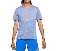 NIKE CZ9184-482 M NK DF Rise 365 SS Maglia Lunga Game Royal/Htr/Reflective Silv L-T
