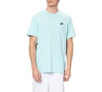 Nike CZ9950-382 M NSW CE SS Knit Top SNL ++ Uomo Light Dew/Black S