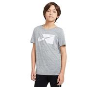 NIKE DA0282 B NK DF HBR SS Top T-Shirt Bambino Smoke Grey/White L