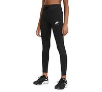 Nike DA1003-010 G NK AIR TIGHT Leggings Bambina black/black/(white) S