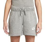 NIKE DA1405-091 G NSW Club FT 5 in Short Pantaloni Sportivi Carbon Heather/White S