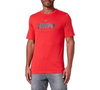 NIKE DA1594-657 M NK DFC Tee MF HWPO Maglia Lunga University Red S