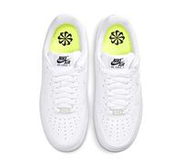 Nike DC9486-101 Air Force 1 '07 Next Nature Donna, White/White-Black-Metallic Silver EU 44