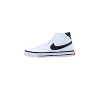 Nike DD0162-100 Court Legacy Mid Canvas Uomo, White/Black-Team Orange EU 40.5