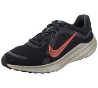 Nike DD0204-005 Nike Quest 5 Uomo, Black/Bright Crimson-Cobblestone EU 45.5