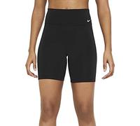 NIKE DD0243-010 W One MR 7" Short 2.0 Pantaloncini Sportivi Donna Black/(White) XS