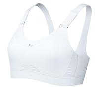Nike DD0430-100 Alpha Reggiseno Sportivo Donna White/White/Stone Mauve/Black Taglia MA-B