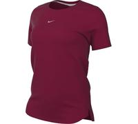 Nike DD0618-620 W NK One Luxe DF SS Std Top Maglia Lunga Donna Noble Red/Reflective Silv Taglia S