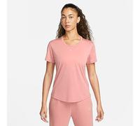 Nike DD0638-618 W NK One DF SS Std Top Maglia Lunga Donna Red Stardust/White Taglia XL