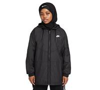 Nike DD5852 W NSW RPL WR ESSNTL Wvn Jkt Giacca Donna Black/White S