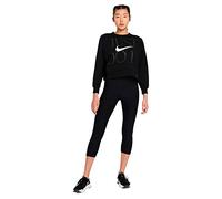 Nike DD6130 W NK DF GX Get Fit FC CW 12 M Maglia Lunga Donna Black/White S